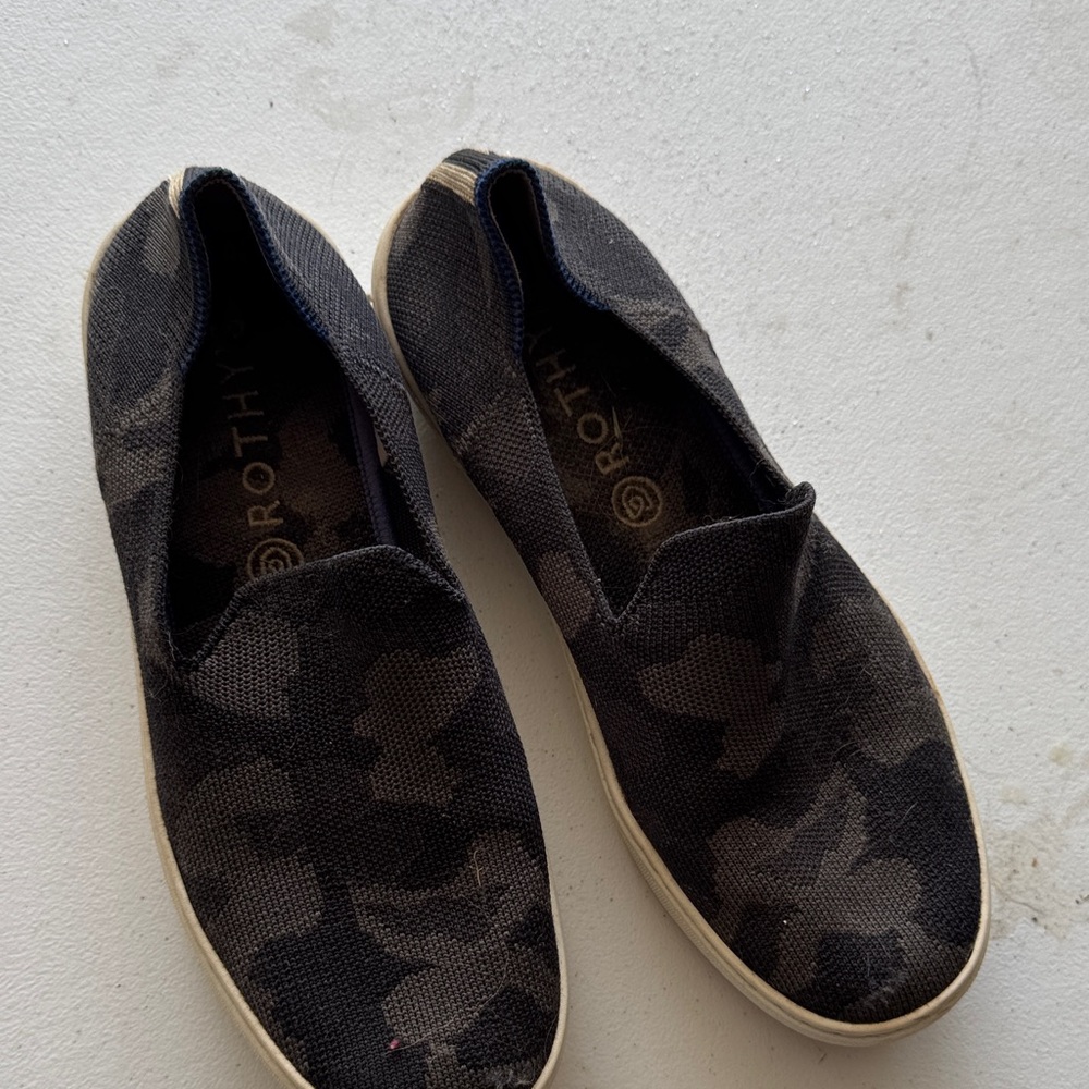 Rothy's Men's Camouflage Slip-On Loafers